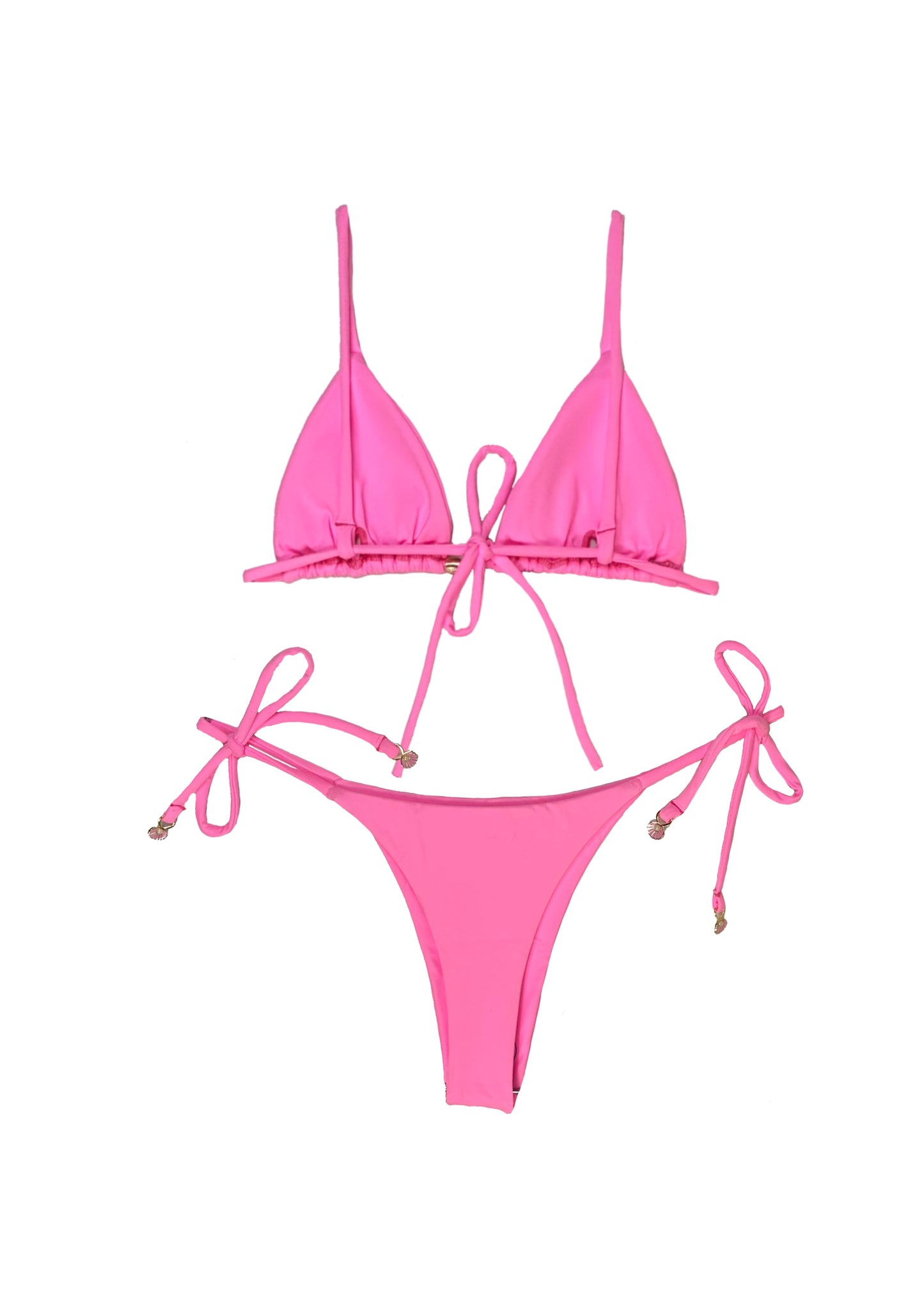 Barbie Pink Side Tie Bottoms