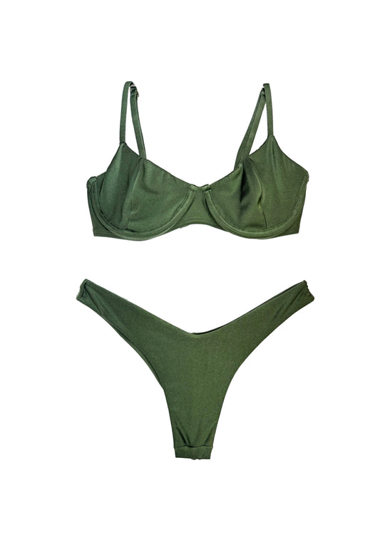 Green Forest Bra Top