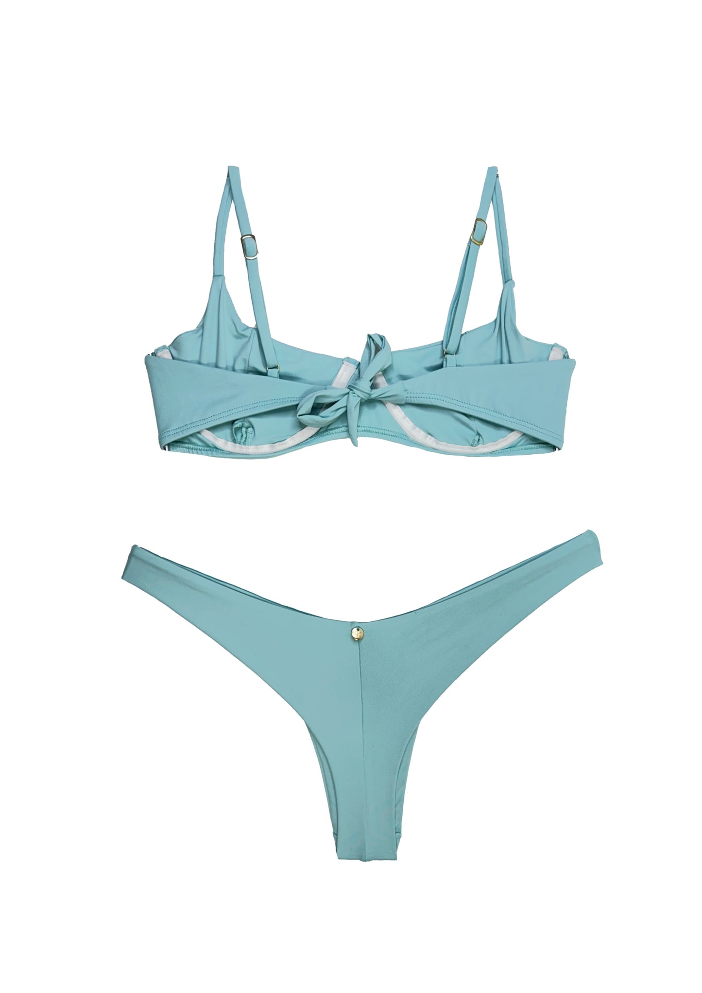 Baby Blue V Cut Bottoms