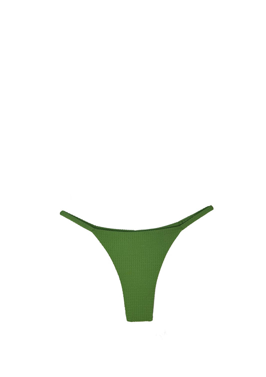 Olive Oasis Thong Bottoms