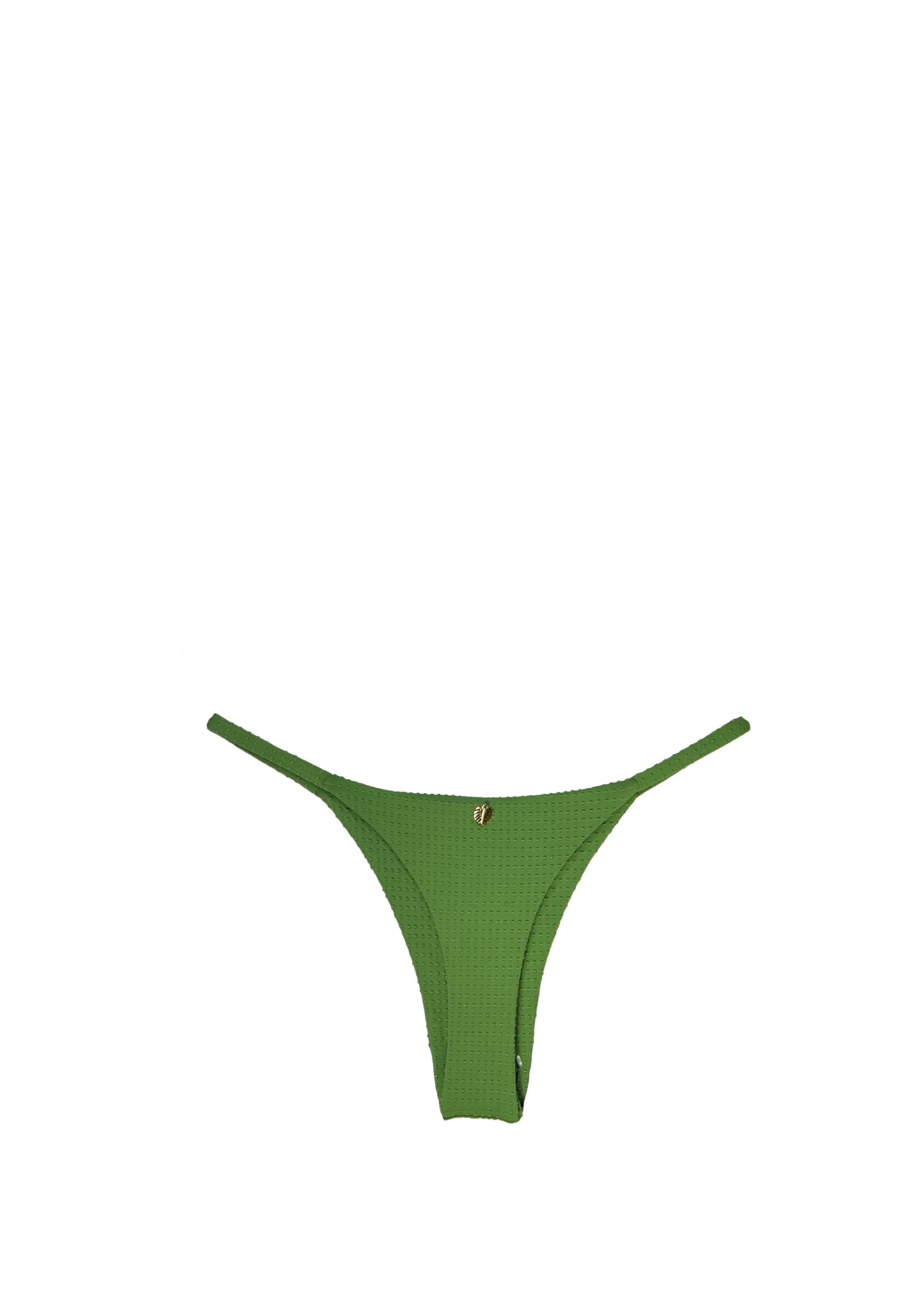 Olive Oasis Thong Bottoms